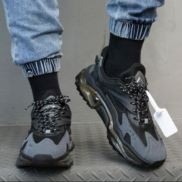 ENZO Merdin Sport Gray Mens Sneakers US 11 NIB - Picture 2 of 16